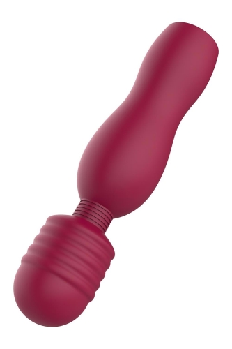 Вібратор Ванд у формі мікрофона червоного кольору Deam Toys Glam Bold Travel - 3