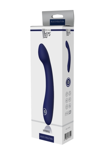Вібромасажер для точки G синій Dream toys EVOLUTION HYBRIS - 2
