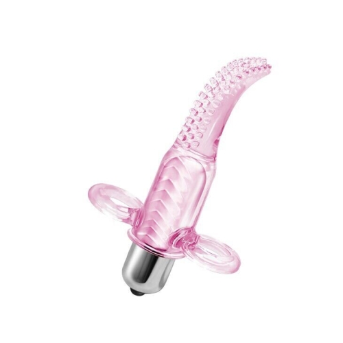 Вібратор для клітора на палець рожевий XESE Vibro Finger - 1