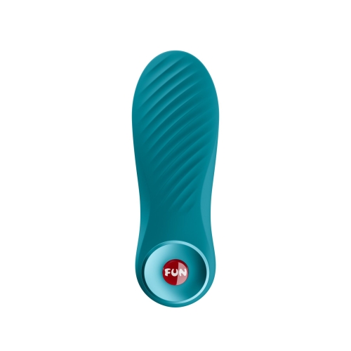 Клиторальный стимулятор синего цвета Fun Factory Bijou Aquamarine 12 режимов вибрации - 2