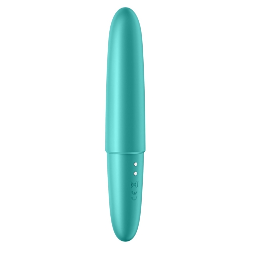 Вибратор для клитора зеленый Satisfyer Ultra Power Bullet 6 Turquoise - 4