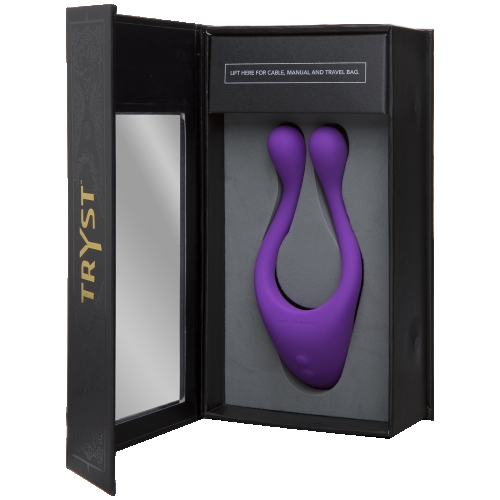 Вібратор Doc Johnson Tryst Purple - 5