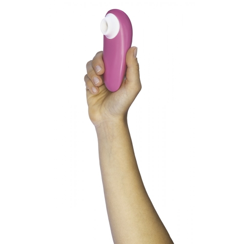 Вакуумный вибратор для клитора бесконтактный розовый Womanizer Starlet 3 - 4