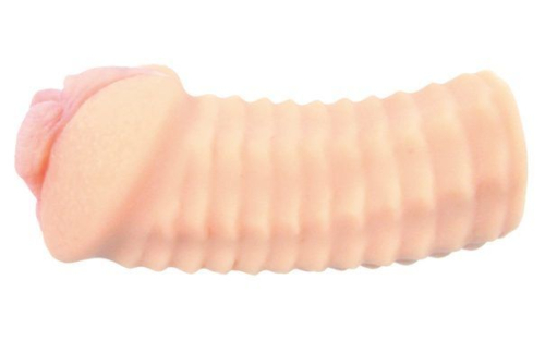 Мастурбатор двухслойный вагина телесного цвета Kokos Elegance 006 Double Layer - 2