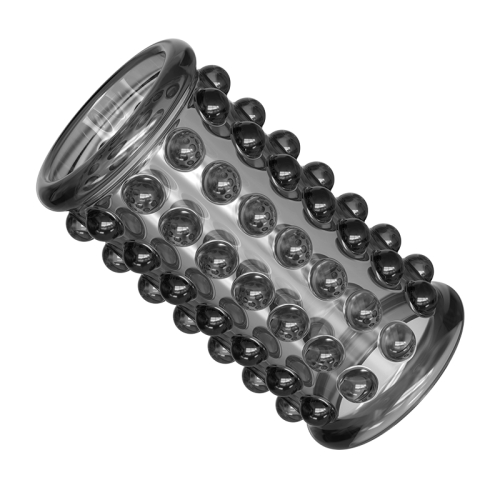 Набір із 6 стимулюючих насадок на пеніс чорного кольору Meleon - Ejaculation Control Rings - 13