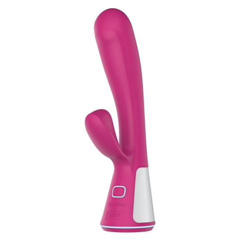 Вибратор со стимуляцией клитора розовый Ohmibod Fuse for Kiiroo - 1