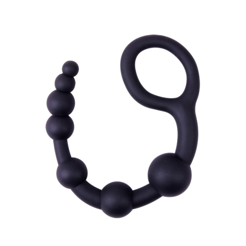 Величезні Анальні намиста чорні Chisa Power Boyfriend Beads - 3