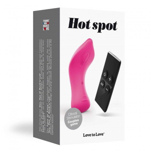 Вібратор для стимуляції клітора і входу в піхву з пультом ДУ Love To Love HOT SPOT - 4