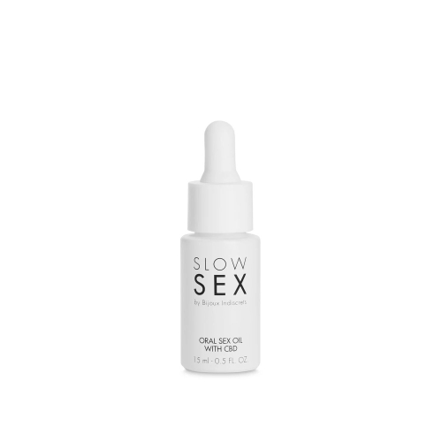 Масло для орального секса Bijoux Indiscrets SLOW SEX CBD, 15мл - 3