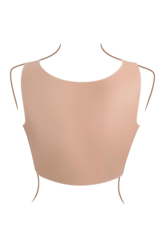 Накладні груди топ бежеві Gender X Undergarments Plate C-Cup 280 мм - 6