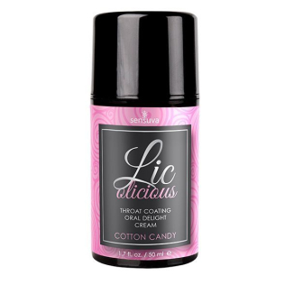 Гель для минета со вкусом сладкой ваты Sensuva Lic-o-licious 50 мл