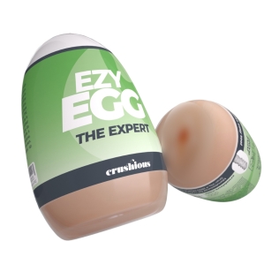 Мастурбатор-яйцо вагина реалистичный телесный CRUSHIOUS EZY EGG THE Expert