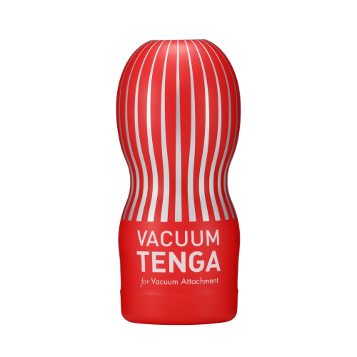 Мастурбатор в колбе для мужчин белого цвета Tenga VACUUM CUP - 1