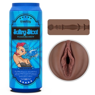 Мастурбатор вагіна для чоловіків коричневого кольору Lovetoy Sultry Stout