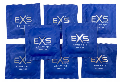 Презервативи тонкі веганські з натурального латексу ЕXS Comfy Fit Regular 1 штука - 2