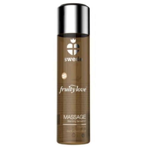 Массажное масло с ароматом черного шоколада Warming Effect Massage Oil Intense 60мл - 1