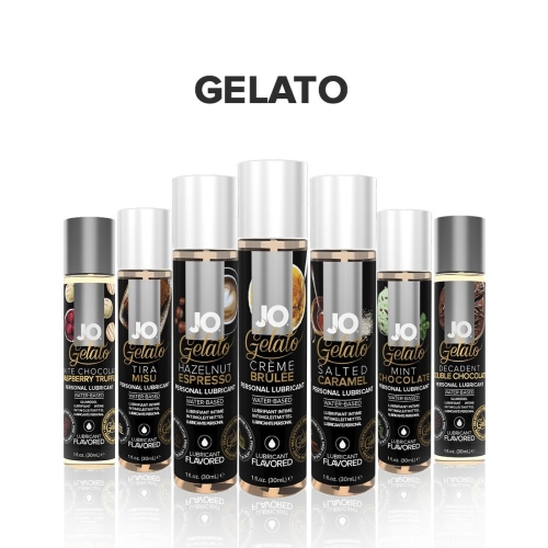 Лубрикант съедобный для орального секса со вкусом тирамису System JO GELATO 30 мл - 5