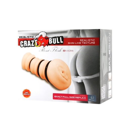 Рельєфний мастурбатор Вагіна для чоловічої стимуляції Crazy Bull Rossi - 8