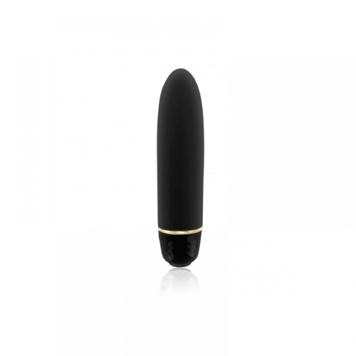 Вибратор вагинальный в сумочке силиконовый черного цвета Rianne S Essentials Classique - 2