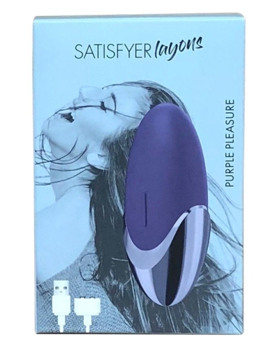 Вибратор маленький для клитор Satisfyer Lay-On Purple Pleasure - 6