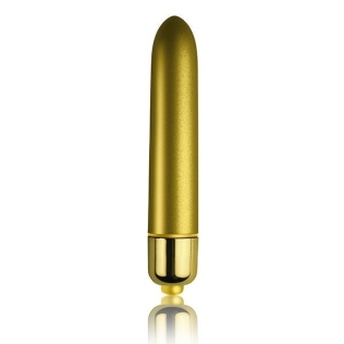 Мини-вибратор вибропуля для душа Rocks Off RO-90mm Touch of Velvet Sunflower Summer 10 режимов вибрации