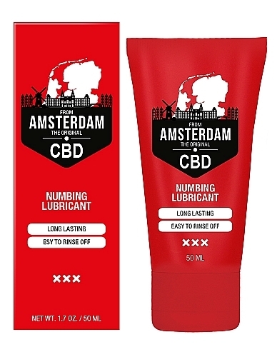 Вагинальный лубрикант на водной основе с пролонгирующим эффектом Original CBD from Amsterdam Numbing 50 мл - 1