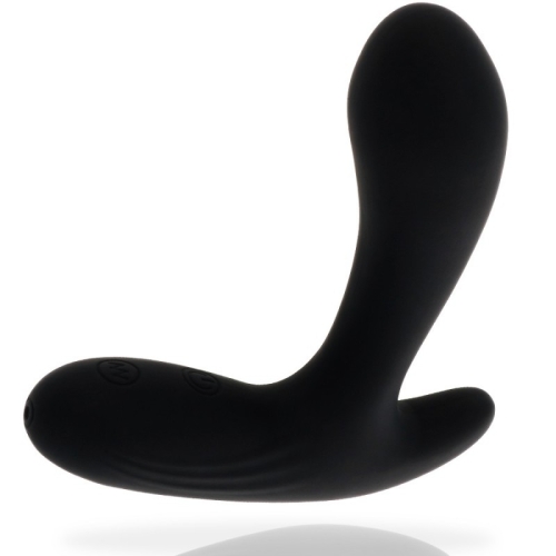 Анальный вибратор силиконовый черный Addicted Toys Anal Massager Black Vibration - 2
