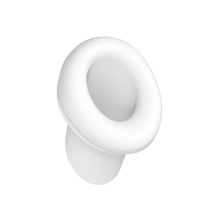 Сменная насадка на вакуумный стимулятор Satisfyer Number Two Climax Tips белого цвета Foxshow