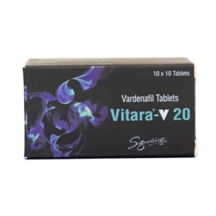 Таблетки для потенции Vitara-20 Vardenafil 10 таблеток