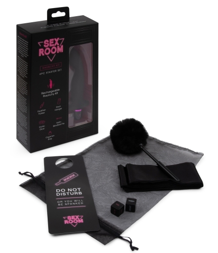 Набір секс іграшок для анальних ігор чорно-рожевого кольору Dream Toys Sex Room 6 предметів - 2