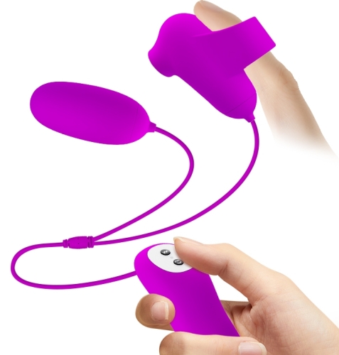 Вакуумный стимулятор с виброяйцом PRETTY LOVE - SUCTION &amp;amp; VIBRO-BULLETS, BI-014925 - 7