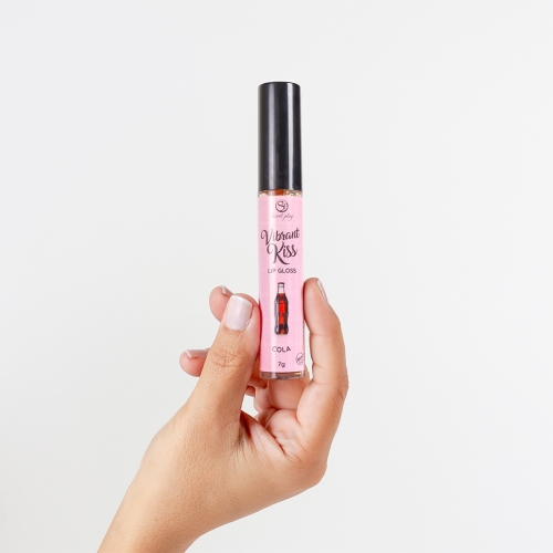 Блиск для губ з ефектом вібрації та смаком коли Secret Play Vibrant Kiss - 4