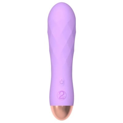 Віброкуля з рельєфною головкою лілового кольору You2Toys Cuties Gene - 2