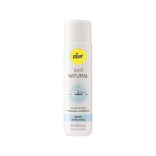 Лубрикант на водной основе pjur MED Natural glide 100 мл вагинальный для сухой кожи увлажняющий  (Пьюр, Пджюр)