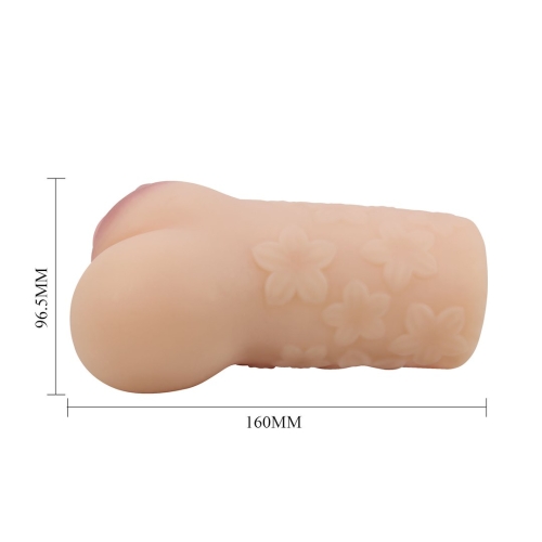 Мастурбатор вагіна тілесного кольору Lybaile Crazy Bull Scarlet soft skin - 11