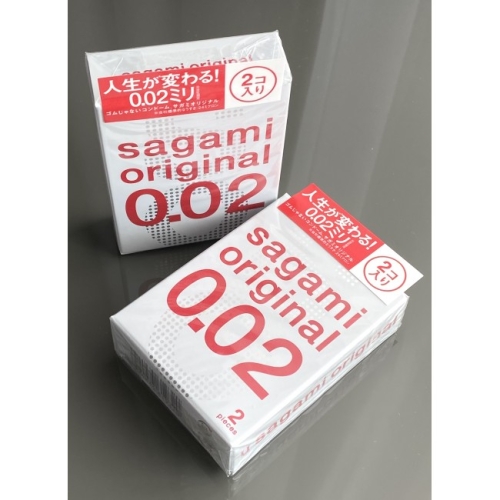 Полиуретановый презерватив Sagami Оriginal тонкие 0,02 (Сагами Оригинал) 2 шт - 4