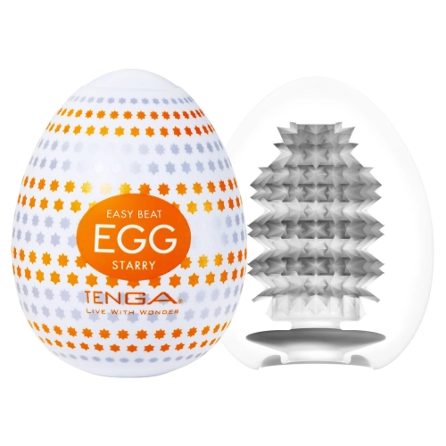 Набір мастурбаторів-яєць прозорого кольору Tenga Egg Variety Pack - Standard 6 штук - 3