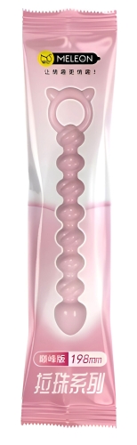Анальні намисто рожевого кольору Meleon Anal Beads - 4