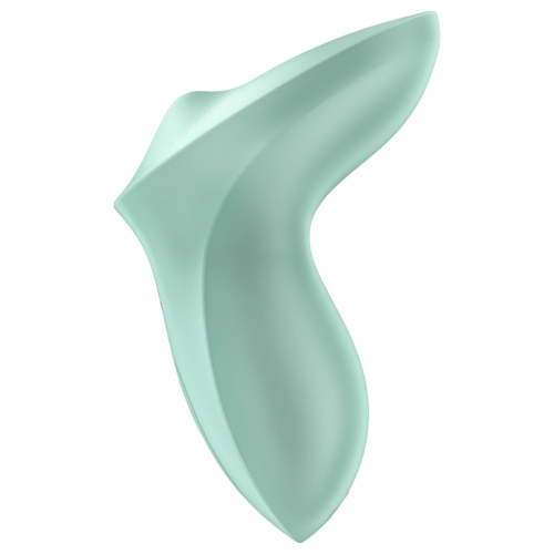 Вібратор для клітора ментоловий Satisfyer Exciterrr - 4
