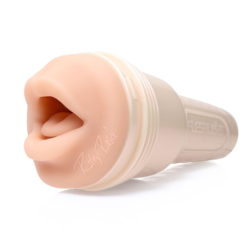 Мастурбатор у колбі Ротик із зліпка ротика Riley Reid тілесного кольору Fleshlight Insomnia - 2