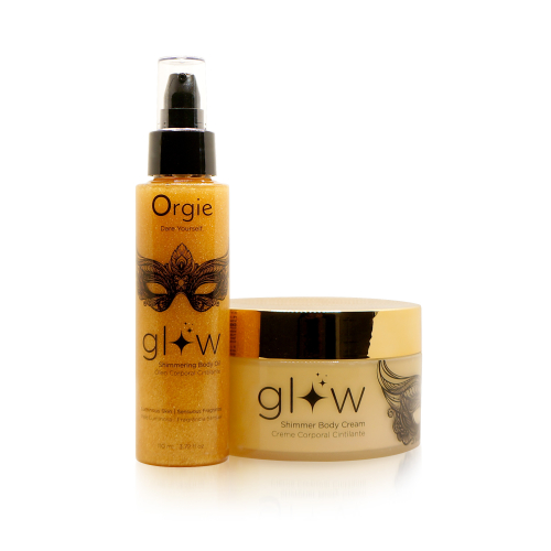 Шимер для тіла Крем із ароматом афродизіаком Orgie Glow 250 мл - 3