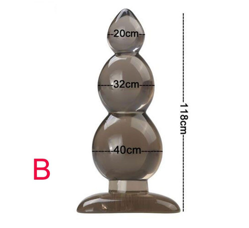 Анальна пробка Leten Bubble Plug LBP40106 - 2