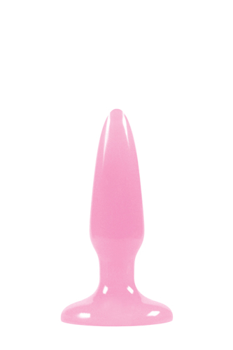 Анальна пробка рожева FIREFLY PLEASURE PLUG MINI - 1