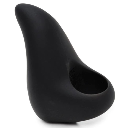 Вибратор на палец для стимуляции клитора черного цвета Fifty Shades of Grey Sensation Finger Vibrator - 1
