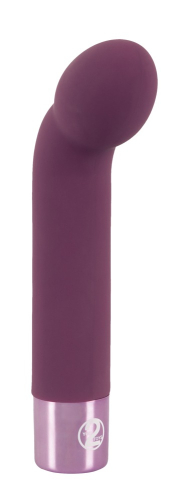 Вигнутий вібратор для точки G фіолетового кольору Elegant Series G Spot Vibe - 2