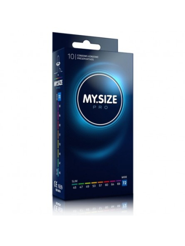 MY SIZE PRO презервативы 72 мм 10 штук Май Сайз Про тонкие - 1