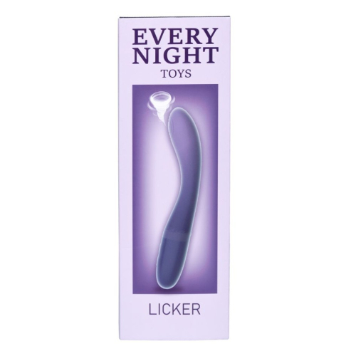 Вібратор Пульсатор для точки G синьо-фіолетовий градієнт Every Night Toys - 5