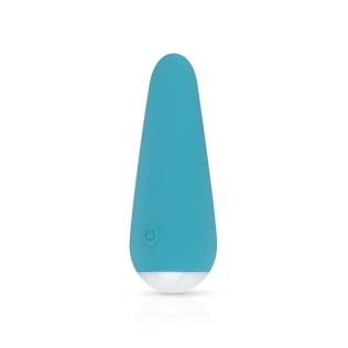 Клиториальный вибратор силиконовый голубого цвета Cala Azul Julia I Massager