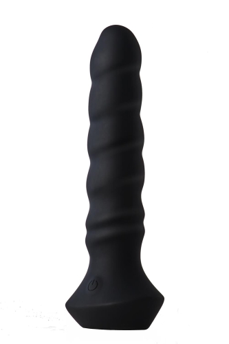 Анальный извивающийся вибратор черного цвета Dream Toys DARK DESIRES REGINA - 1