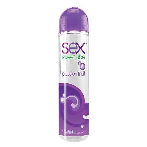 Лубрикант оральный на водной основе с ароматом маракуйя Topco Sex Sweet Lube 197мл - 1
